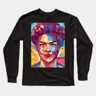 Frida Kahlo Long Sleeve T-Shirt